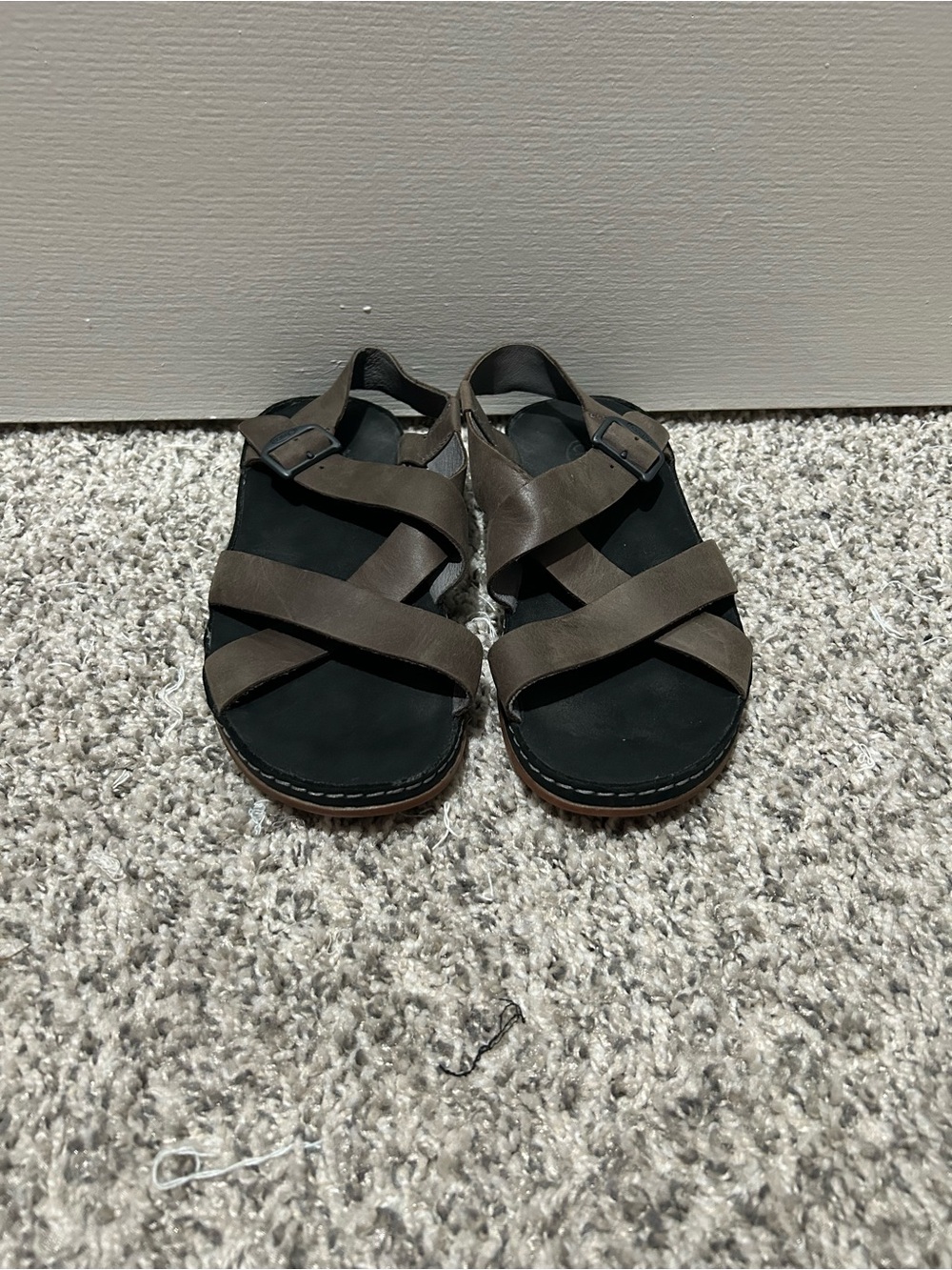 Chaco Women's Leather Wayfarer Sandals - Tornado Size 6